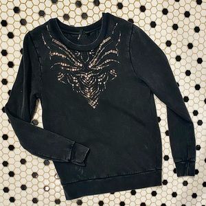 LIKE NEW JOE’S Jeans Embellished Sweatshirt